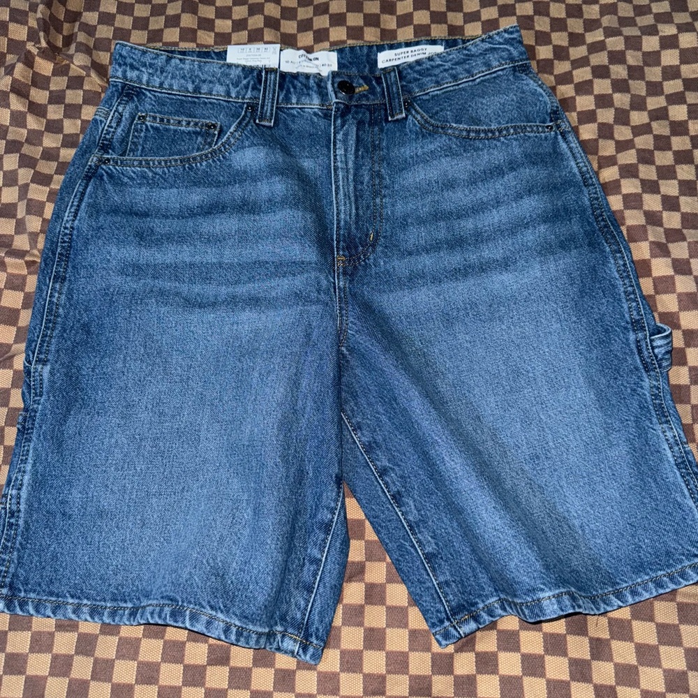 Blue jorts